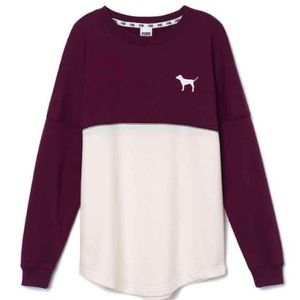 Pink VS #pinknation sweatshirt